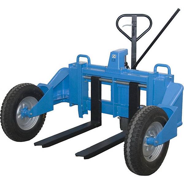 Geländehubwagen Hubbereich 65 - 233 mm Tragfähigkeit 1200 kg. Gesutra GmbH 72811949