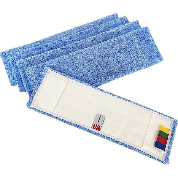 Mikrofaser-Mopp mit ECO-Label VE 5 Stk blau / weiß. EVO-Products Blankenburg GmbH 73212649-1
