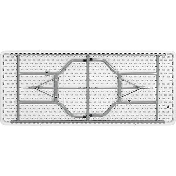 Klapptisch mit Kunststoffplatte Höhe 740 mm BxT 1830 x 760 mm. SODEMATUB NAUDIN 97063449-1