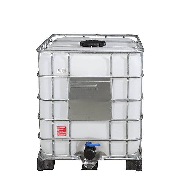 IBC-Container RECOBULK Volumen 1000 l auf PE-Palette NW Öffnung 225 mm / NW Auslauf 80 mm. Denios SE 72600049-2