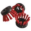 Rundbürste für Ringgummimatten Kunststoff VE 10 Stk schwarz/rot. Miltex GmbH 68471049