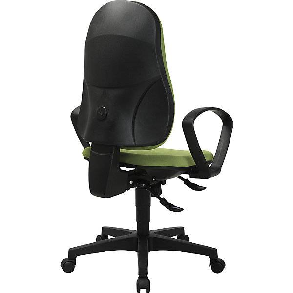 Bürostuhl SUPPORT SY mit Armlehnen Synchronmechanik salbei. Topstar GmbH 72404249-1