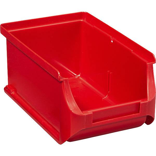 Sichtlagerkasten LxBxH 160 x 100 x 75 mm VE 24 Stk rot. Allit AG Kunststofftechnik 68092549