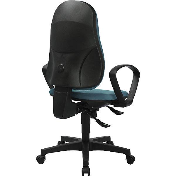 Bürostuhl SUPPORT SY mit Armlehnen Synchronmechanik petrol dunkel. Topstar GmbH 72404649-1