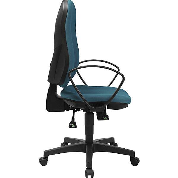 Bürostuhl SUPPORT SY mit Armlehnen Synchronmechanik petrol dunkel. Topstar GmbH 72404649-4