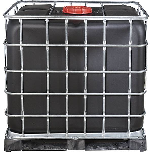 IBC-Container RECOBULK mit UV-Schutz UN-Zulassung Volumen 1000 l auf PE-Palette NW Öffnung 225 mm / NW Auslauf-4
