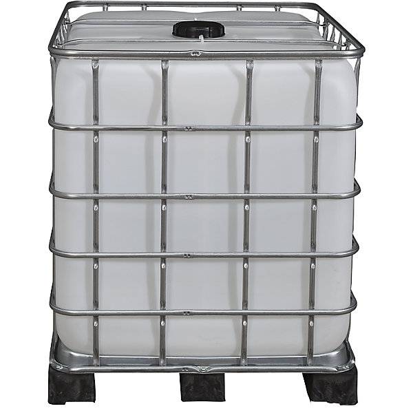 IBC-Container RECOBULK Volumen 1000 l auf PE-Palette NW Öffnung 150 mm / NW Auslauf 50 mm. Denios SE 72599949-2