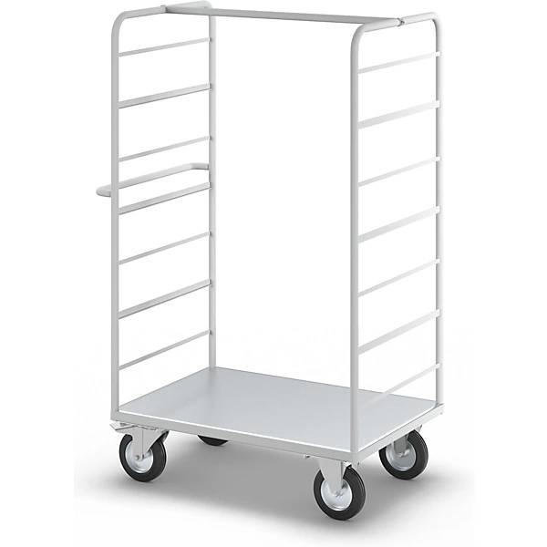 ESD-Etagenwagen mit 2 Seitenwänden Ladeflächen-LxB 975 x 620 mm 1 Etage. TAKKT Industrial & Packaging GmbH-2