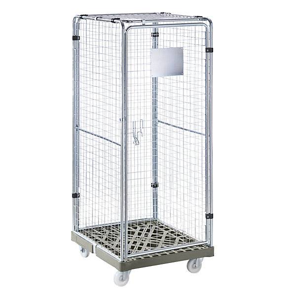 Rollbehälter PROTECT Höhe 1800 mm kieselgrau. Pilsl Transportgeräte GmbH 48347549-0