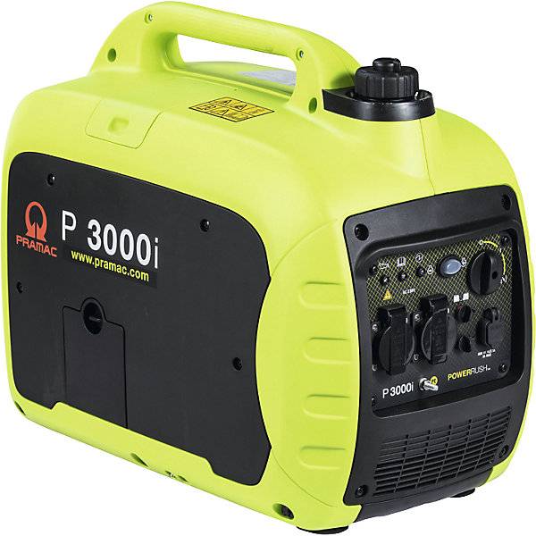 Inverter Stromerzeuger P 3000i Benzin 230 V Leistung max. 2500 W 23 kW. PRAMAC GMBH 72660549-0