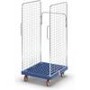 Rollbehälter 2 Seitengitter mit Sicherheitsgriffen enzianblau. ESB Engineering System Bau GmbH 66811749