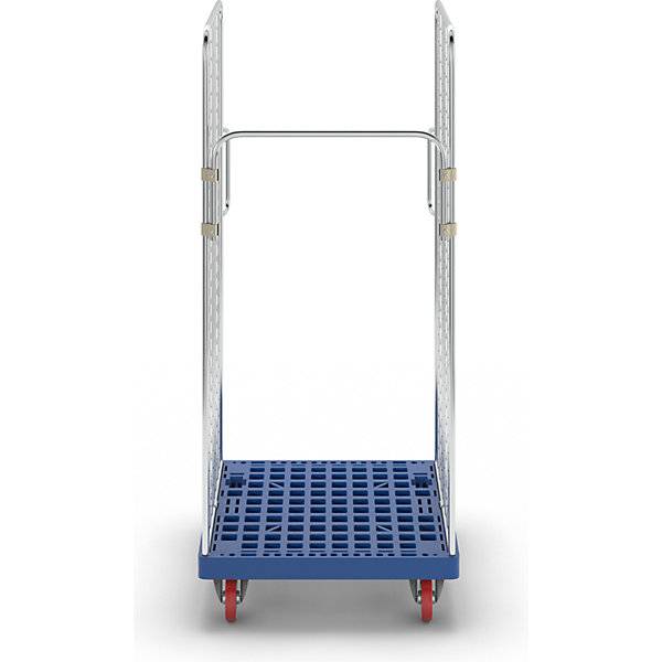 Rollbehälter 2 Seitengitter mit Sicherheitsgriffen enzianblau. ESB Engineering System Bau GmbH 66811749-3
