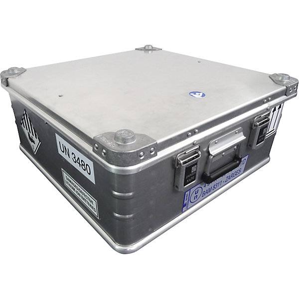 Sicherheitsbehälter AKKU SAFE LxBxH 600 x 600 x 250 mm Aluminium. Zarges GmbH 68627449-1