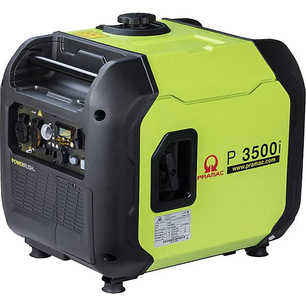 Inverter Stromerzeuger P 3500i Benzin 230 V Leistung max. 3300 W 3 kW. PRAMAC GMBH 72660349