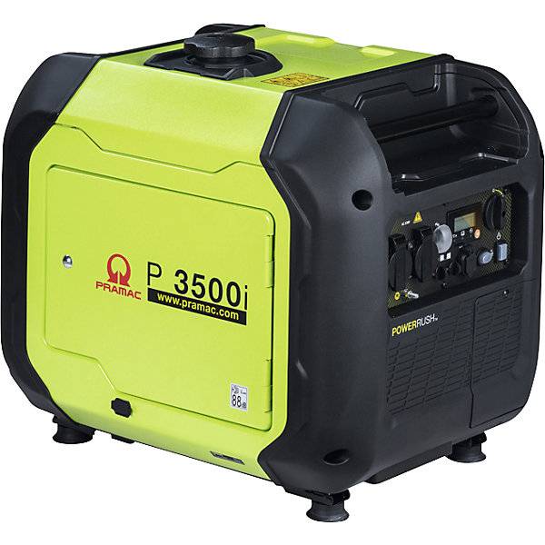 Inverter Stromerzeuger P 3500i Benzin 230 V Leistung max. 3300 W 3 kW. PRAMAC GMBH 72660349-3
