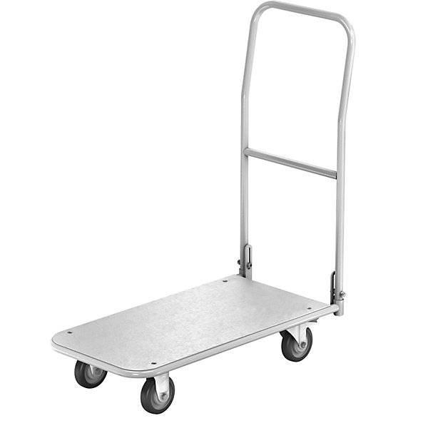 ESD-Plattformwagen Ladeflächen-LxB 850 x 430 mm klappbarer Schiebebügel. TAKKT Industrial & Packaging GmbH-1