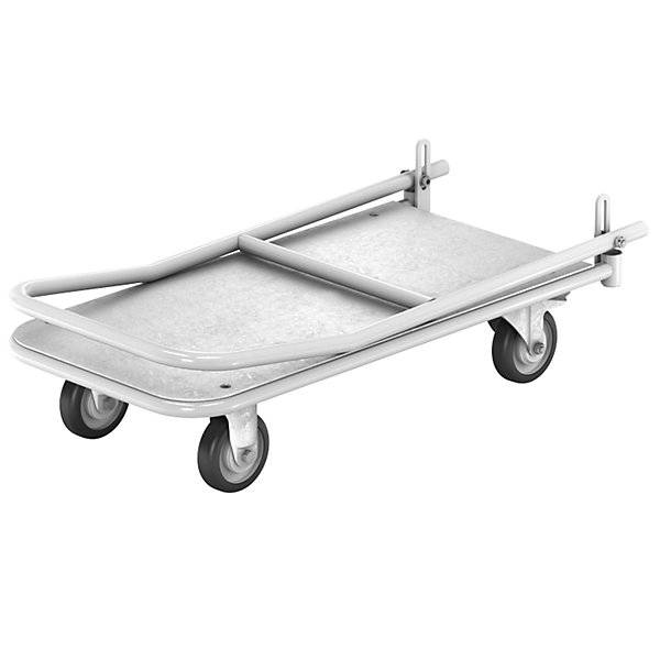 ESD-Plattformwagen Ladeflächen-LxB 850 x 430 mm klappbarer Schiebebügel. TAKKT Industrial & Packaging GmbH-2