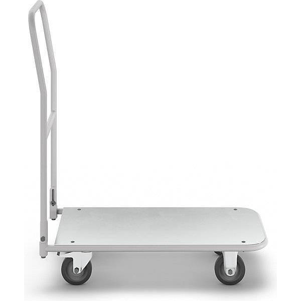 ESD-Plattformwagen Ladeflächen-LxB 850 x 430 mm klappbarer Schiebebügel. TAKKT Industrial & Packaging GmbH-3