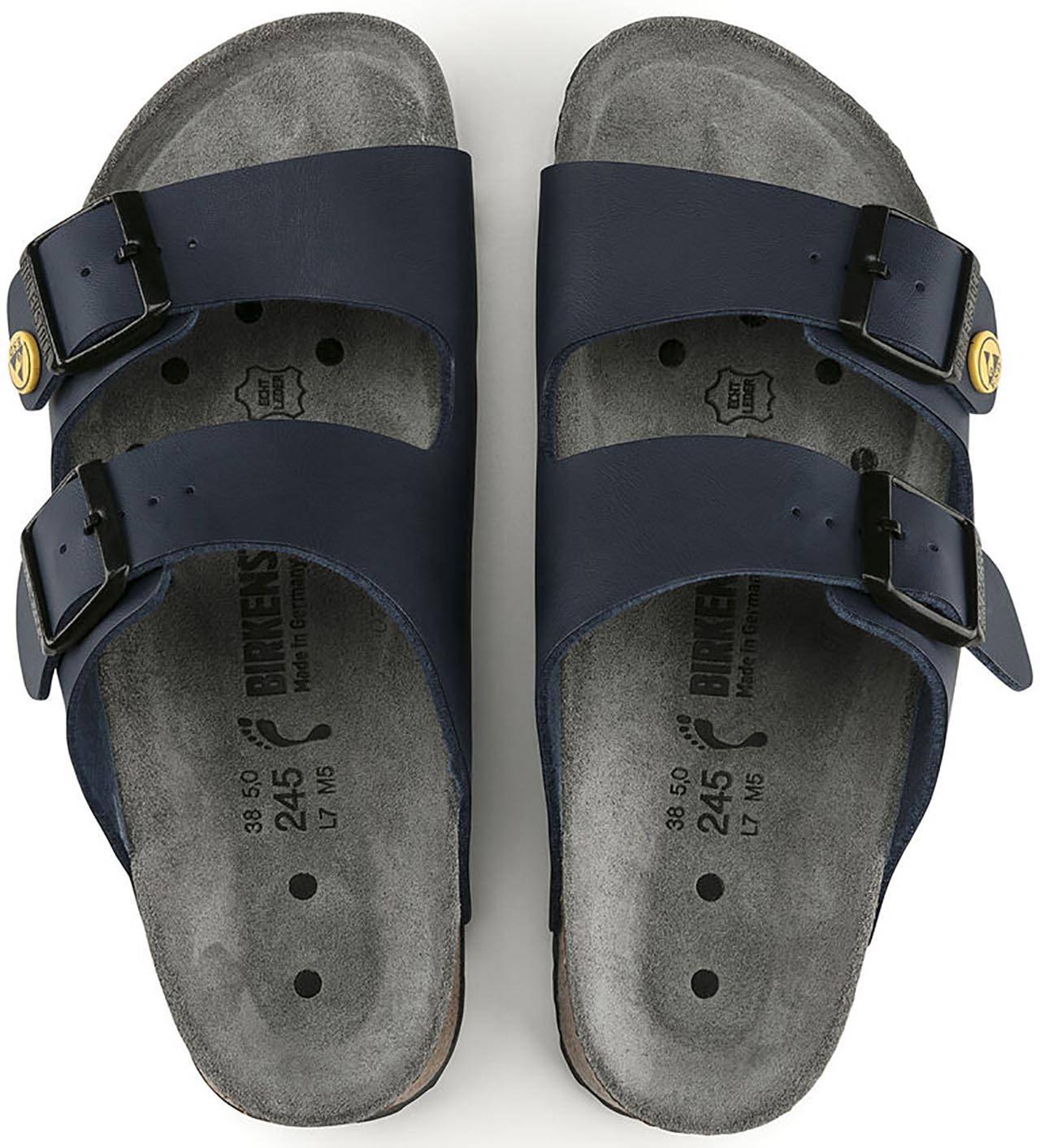 ESD Sandale ARIZONA ESD Birko-Flor 89430, blau, normal, 37-2