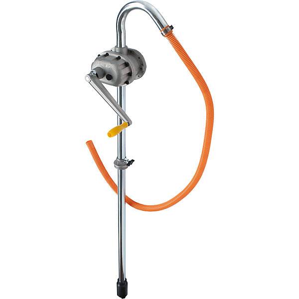 Kanister-/Fass-Kurbelpumpe zügiges Pumpen von Mineralölen Abgabeschlauch. Jessberger GmbH 64918949