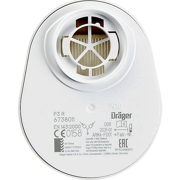 Halbmaske X-plore® 3300 Maskenkörper aus Soft-TPE Größe S. Dräger 588502 49-1
