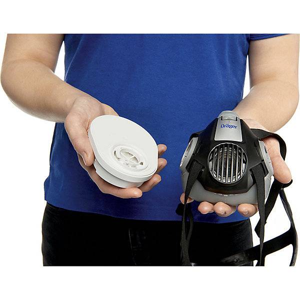 Halbmaske X-plore® 3300 Maskenkörper aus Soft-TPE Größe S. Dräger 588502 49-3