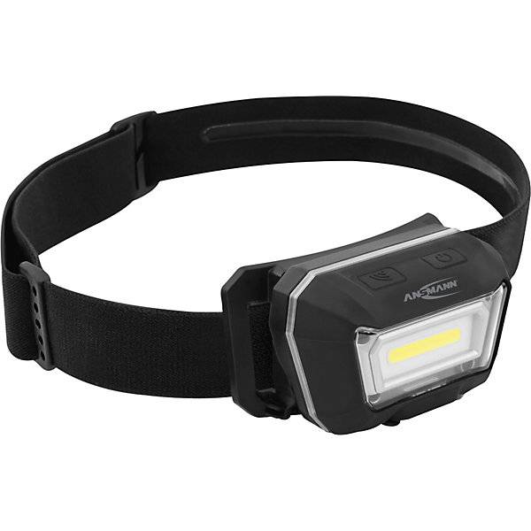 LED-Stirnleuchte HD280RS 280 lm schwarz LxBxH 78 x 47 x 46 mm. Ansmann AG 67766649-2