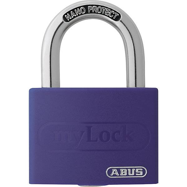 Vorhängeschloss beschreibbar T65AL/40 VE 12 Stk lila. ABUS | August Bremicker Söhne Bremicker Söhne AG-0