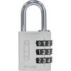 Zahlenschloss Aluminium mit verstellbaren Code 144/30 VE 6 Stk silber. ABUS | August Bremicker Söhne