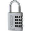 Zahlenschloss Aluminium mit verstellbaren Code 144/40 VE 6 Stk silber. ABUS | August Bremicker Söhne