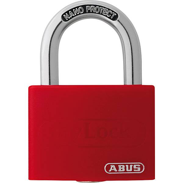 Vorhängeschloss beschreibbar T65AL/40 VE 12 Stk rot. ABUS | August Bremicker Söhne Bremicker Söhne AG