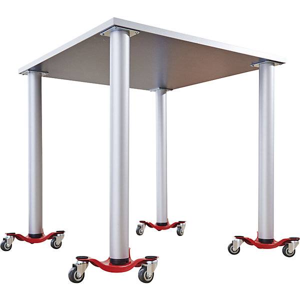 Möbelroller MM 1196 LxB 250 x 250 mm VE 4 Stk Tragfähigkeit 100 kg. Wagner System GmbH 72181049-3