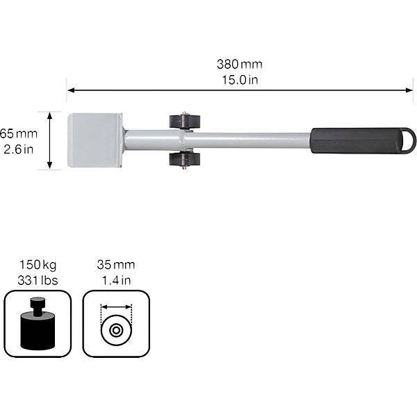 Möbelheber LIFTER silber. Wagner System GmbH 72836749-2