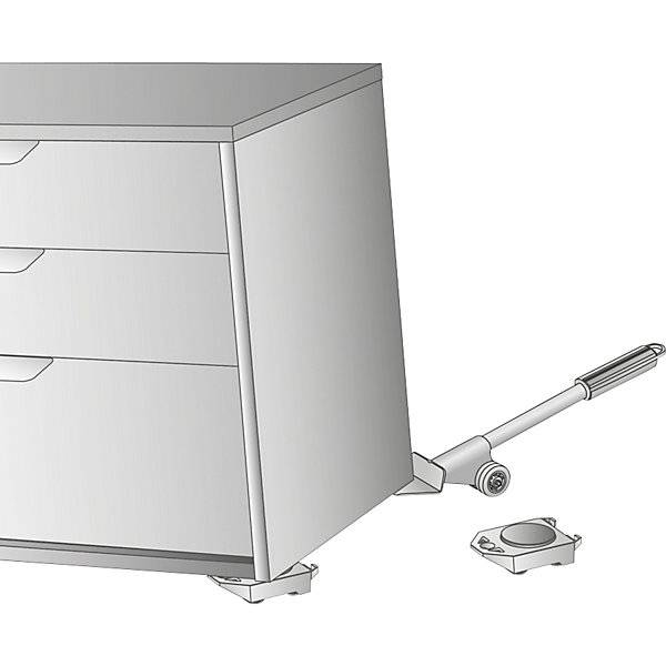 Möbelheber LIFTER silber. Wagner System GmbH 72836749-3
