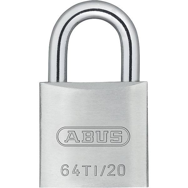 Zylindervorhängeschloss 64TI/20 Lock-Tag VE 12 Stk silber. ABUS | August Bremicker Söhne Bremicker Söhne AG-0