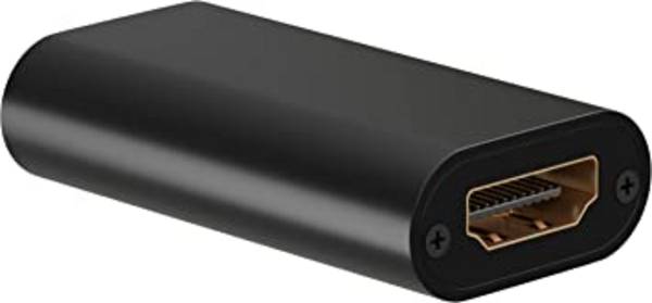 Goobay 58491 HDMI Verstärker zur Verlängerung 40m HDMI Kabel 4K @ 30Hz Verstärker HDMI Kupplung Extender Signal Repeater