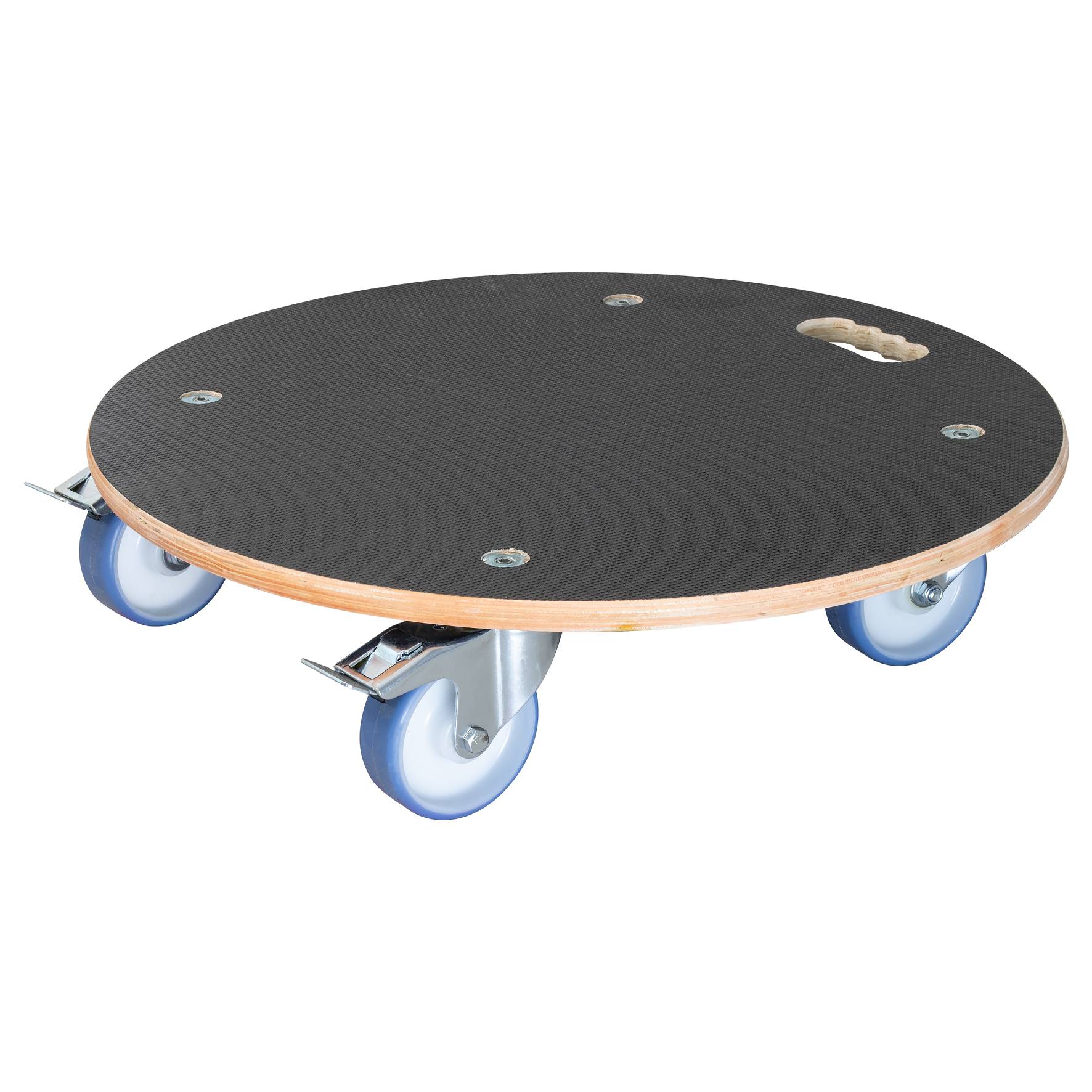 WAGNER Pflanzenroller/Transporthilfe MAXIGRIP Ø 58 x 14,5 cm, wetterfest, Bremsen, Tragkraft 300 kg, DE Ware - 20116801-0