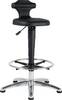 Sitz-/Stehstuhl Flex Integralschaum Sitz-H.510-780mm m.Fußring ESD BIMOS