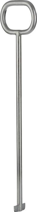 Kanaldeckelheber L.800mm m.Schlitzfuß verz.HÄRKE-0