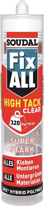 1K-Hybrid-Polymer Fix All HT transp.305g Kartusche SOUDAL
