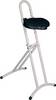 Stehhilfe Integralschaum Sitz-H.610-860mm STA lichtgrau LOTZ