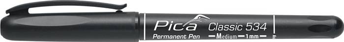 Permanentmarker Pica CLASSIC schwarz Strich-B.1mm Rundspitze PICA-0