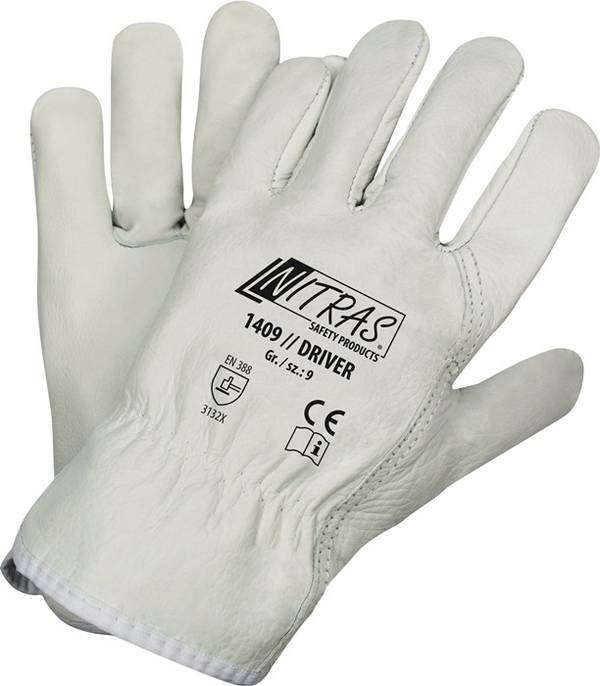 Handschuhe Driver Gr.11 grau EN 388,EN 407 PSA II NITRAS