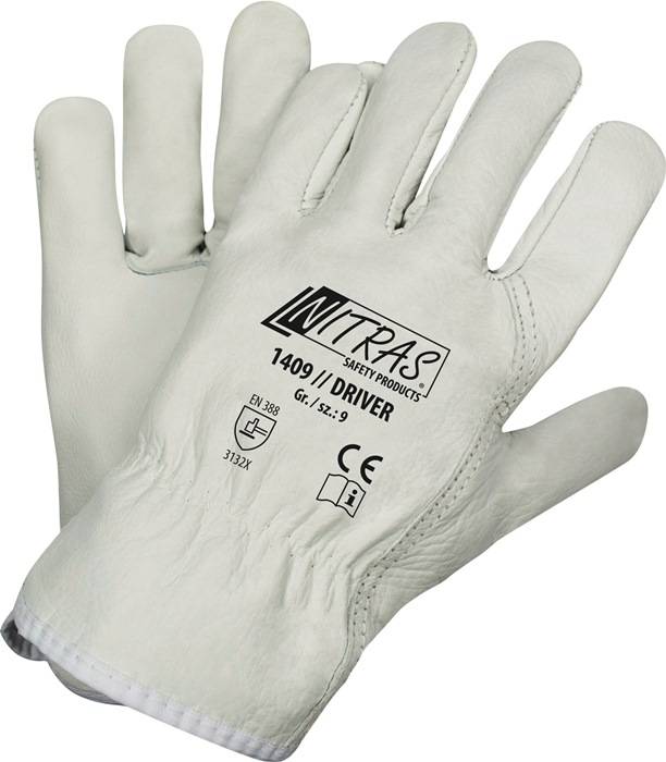 Handschuhe Driver Gr.11 grau EN 388,EN 407 PSA II NITRAS-0
