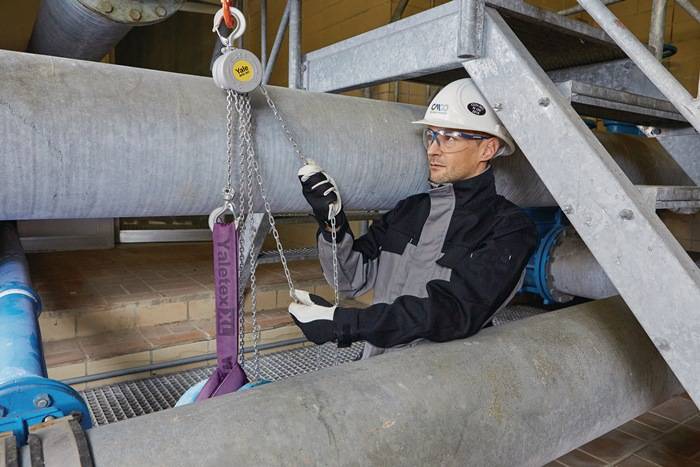 Yale® Handkettenzug YaleMINI 360, Tragkraft 250 kg, Hubhöhe 3.000 mm-3
