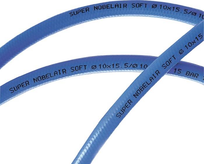 Druckluftschlauch Super Nobelair® Soft ID 9mm AD 14,5mm L.50m blau