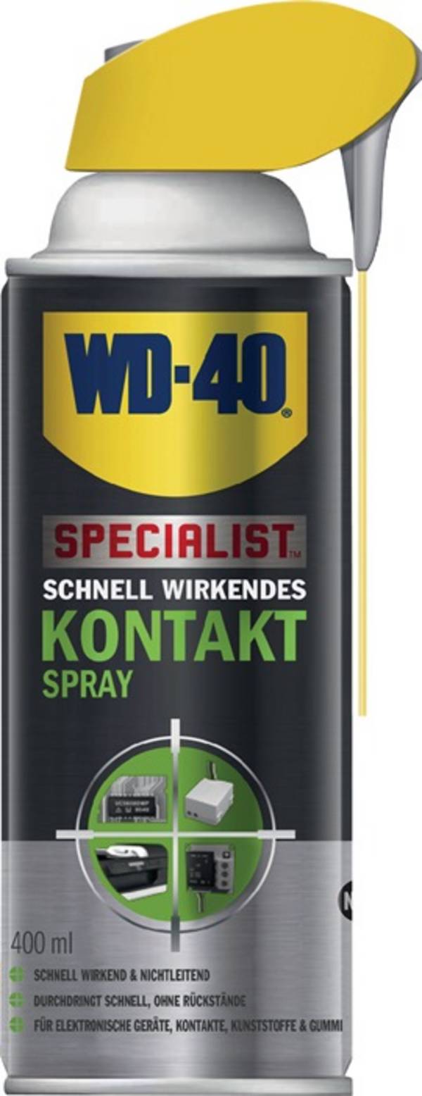 Kontaktspray 400ml Zulassung NSF K2 Spraydose Smart Straw™ WD-40 SPECIALIST