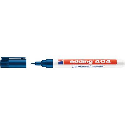 Permanentmarker 404 blau Strich-B.0,75mm Rundspitze EDDING-0