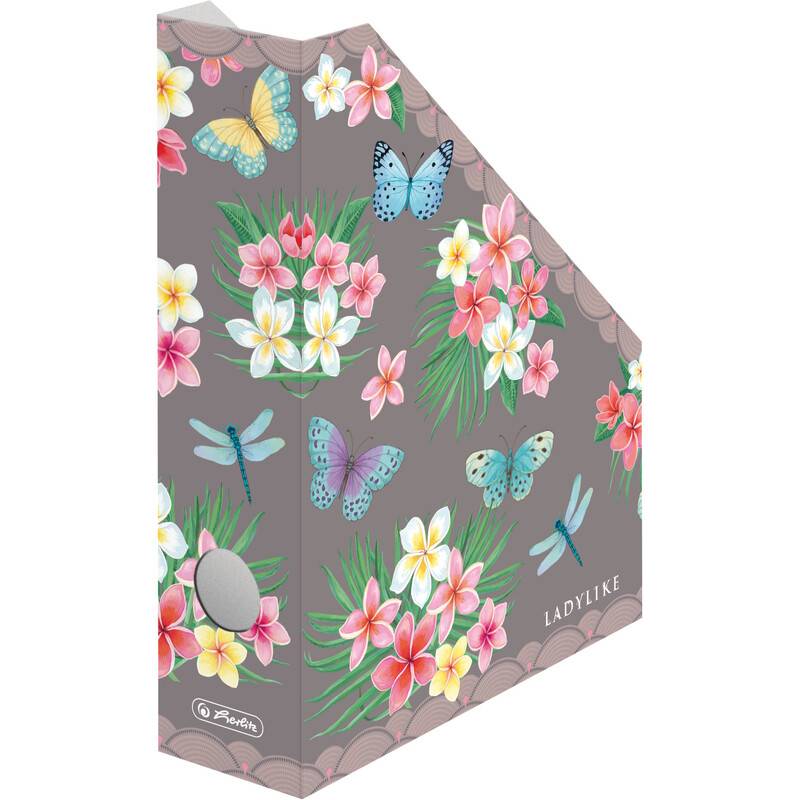 herlitz Wellpappe-Stehsammler Ladylike "Butterflies"-0
