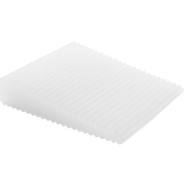 WAGNER Türkeil STICK 2tlg. - 70 x 60 x 15 mm, Vollgummi weiß, zum Unterschieben, schützt Tür und Wand - 15692502